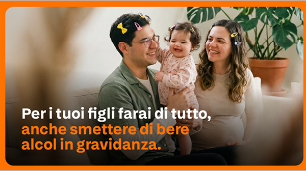 “Zero alcol in gravidanza”: campagna del Ministero sulla sindrome feto-alcolica